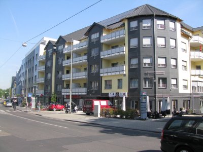 Ansicht von der Düsseldorfer Strasse